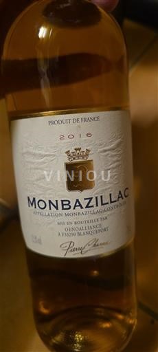 Lounais-Ranska Monbazillac Oenonlancoft 2016