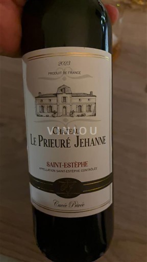 Bordeaux Saint-Estèphe Château Le Prieuré Jehanne Prieuré 2023