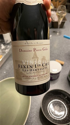 Borgoña No especificado Premier Cru Domaine Pierre Gelin Les Hervelets Sin añada
