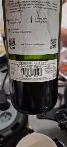 Bordeaux Bordeaux Tradition 2018