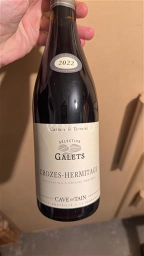 Thung lũng Rhône Crozes-hermitage Cave de Tain Sélection Galets 2022