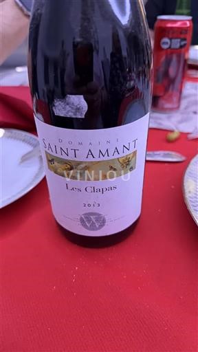 Rhône Valley Côtes du Rhône Villages Domaine Saint Amant Les Clapas 2013