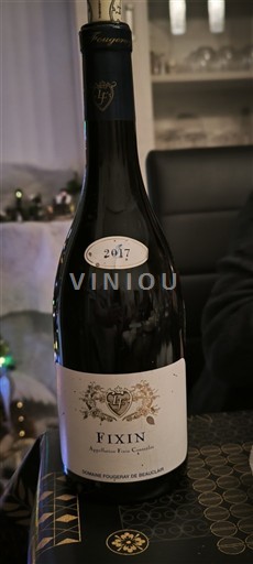 Burgund Fixin Domaine Fougeray de Beauclair 2017