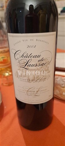 Bordeaux Ni doloceno Château Laussac 2003