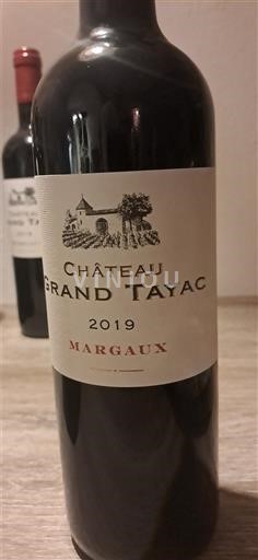 Bordeaux Margaux Château Grand Tayac 2019