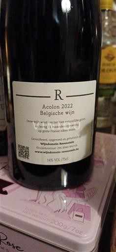 Flandre Wijndomein R Acolon 2022
