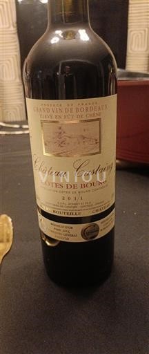 Bordeaux Côtes de Bourg Château Castaing 2011