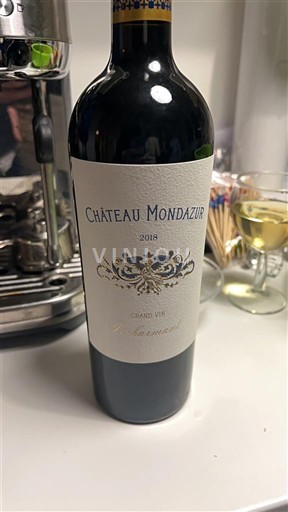 Bordeaux Médoc Château Mondazur 2018