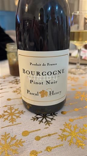 Bourgondië Bourgogne Pascal Henry Pinot Noir 2023