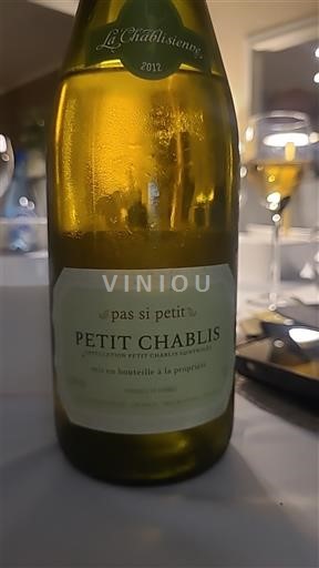 Bourgondië Petit-Chablis La Chablisienne pas si petit 2012