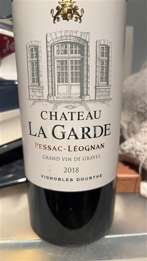 Wines Blanc sec Château La Garde 2018 France Bordeaux Pessac-Léognan AOC