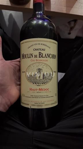 Bordeaux Haut-Médoc Château Moulin de Blanchon 2019