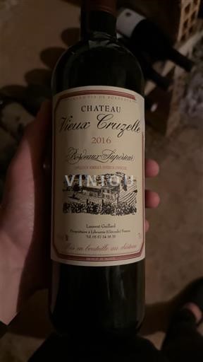 Burdeos Bordeaux superior Château Vieux Cruzeille 2016