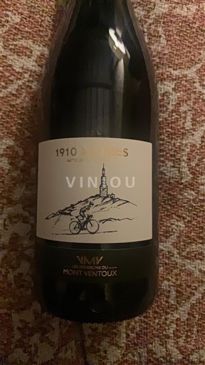 Vallée du Rhône Ventoux Vignobles du Mont Ventoux 1910 Altitudes 2023