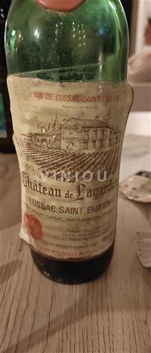 Bordeaux Lussac-saint-émilion Château Lagarde 1990