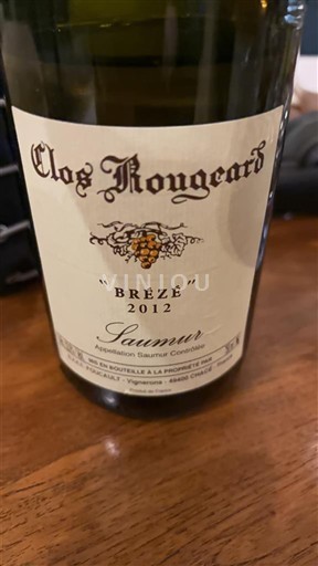 Thung lũng sông Loire Saumur Clos Rougeard Brézé 2012