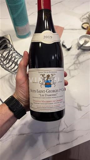 Vinos Rouge sec Les Damodes Domaine Machard de Gramont 2019 Francia Borgoña Nuits-Saint-Georges AOC Premier Cru