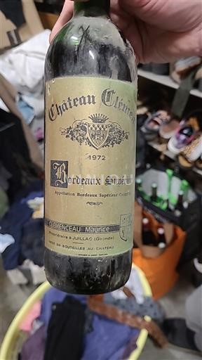Burdeos Bordeaux superior Château Clément 1972
