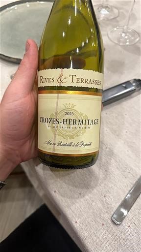 Thung lũng Rhône Crozes-hermitage Rives & Terrasses 2023