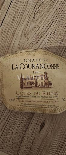 Rhônedalen Côtes du Rhône Château La Courançonne 1995