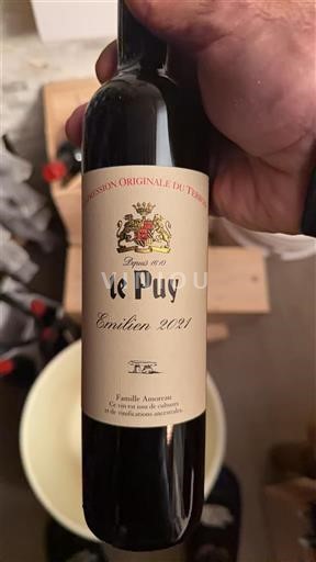 Bordeaux Francs-Côtes-de-Bordeaux Château Le Puy Émilien 2021