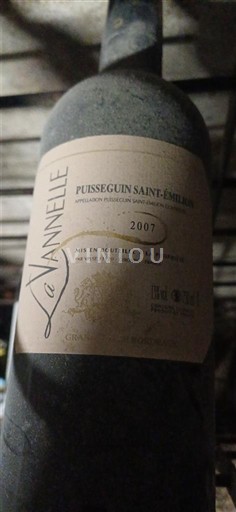 Burdeos Puisseguin-saint-émilion La Vannelle 2007