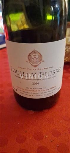 Bourgondië Pouilly-fuissé Jean-Luc Terrier 2024
