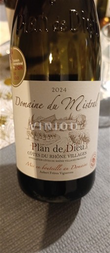 Rhône-dalen Ikke specificeret Domaine Mistral Plan de Dieu 2024