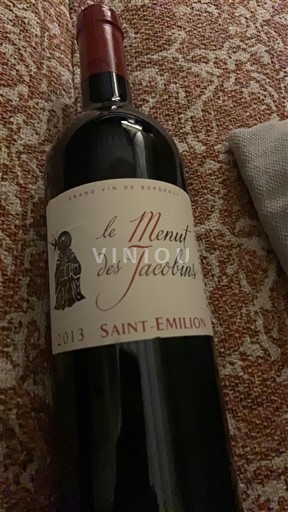 Bordeaux Saint-Émilion Les Jacobins Le Menut des Jacobins 2013