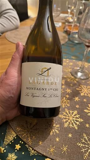 Bourgondië Montagny Premier Cru Domaine Lagarde Les Vignes Sur Le Cloux Niet-geïntegreerd