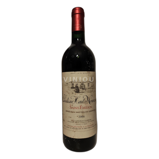 Bordeaux Saint-Émilion Château Hauts-Mouraux 2000