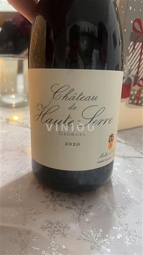 Tây Nam Cahors Château Haute-Serre Georges 2020