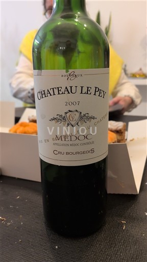 Bordeaux Médoc Château Le Pey 2007