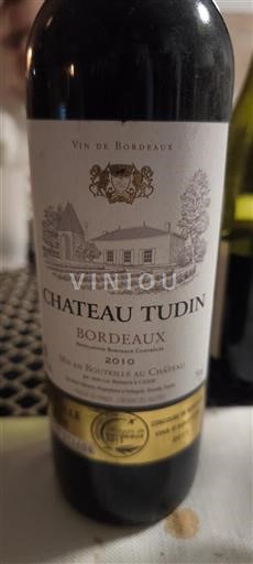 Bordeaux Château Tudin 2010