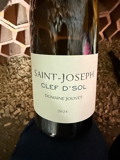 Rhône-dalen Saint-Joseph Domaine Jolivet Clef d'Sol 2024