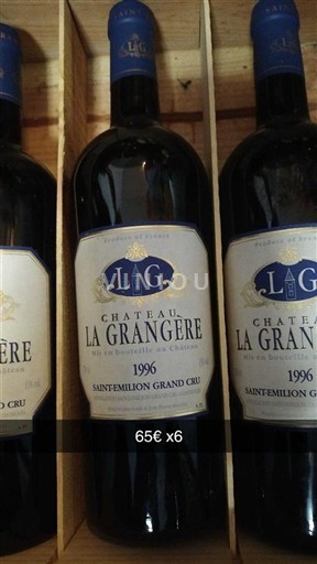 Bordeaux Saint-Émilion Grand Cru Grand Cru Château La Grangère 1996
