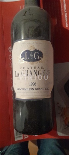 Bordeaux Saint-Émilion Grand Cru Grand Cru Château La Grangère 1996