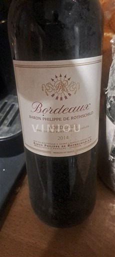 Bordeaux Baron Philippe de Rothschild 2014