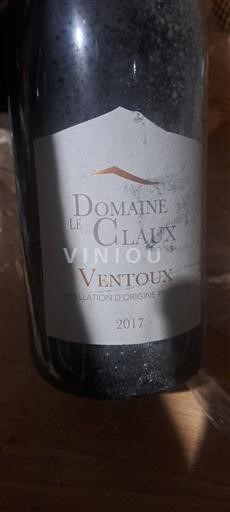 Thung lũng Rhône Ventoux Domaine Le Claux 2017