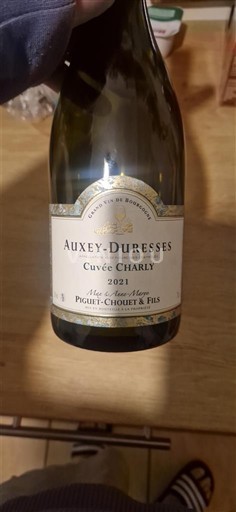 Burgundija Auxey-Duresses Piguet-Choulet & Fils Charly 2021