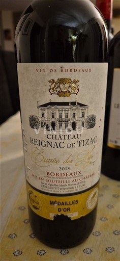 Bordeaux Château Reignac de Tizac des Lys 2015