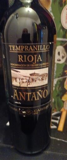La Rioja Rioja Garcia Carrión Antaño Tempranillo Niet-geïntegreerd