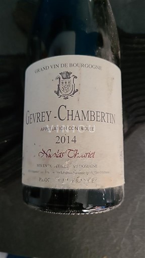 Bourgondië Gevrey-Chambertin Nicolas Chariat 2014