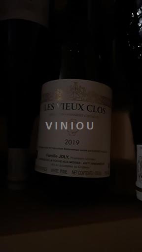 Lugina e Luarës Savennières Famille Joly Les Vieux Clos 2019