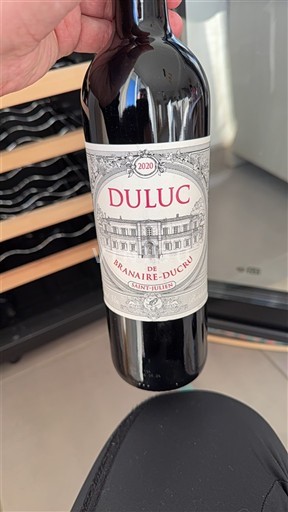 Bordeaux Saint-Julien Château Branaire-Ducru Duluc 2020