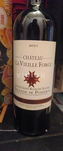 Bordeaux Lalande-de-Pomerol Château La Vieille Forge Croix Blanche Nivet 2013