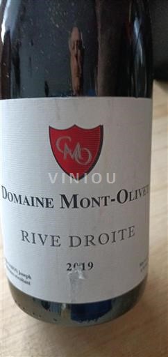 Rhônedalen Côtes du Rhône Domaine Mont-Olivet Rive Droite 2019