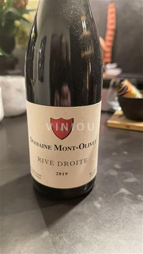 Thung lũng Rhône Côtes-du-rhône Domaine Mont-Olivet Rive Droite 2019