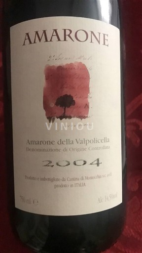 Benecija Amarone della Valpolicella Cantina di Montecchia 2004