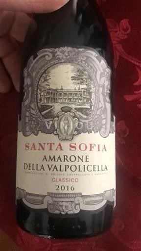 Veneto Amarone della Valpolicella Santa Sofia 2016